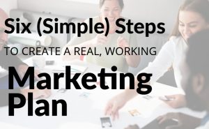 six steps marketing plan